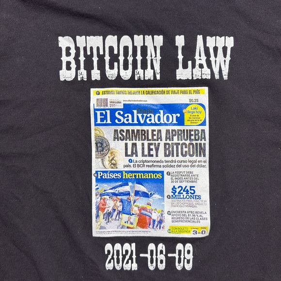 Bitcoin country tee - Picture 5 of 5